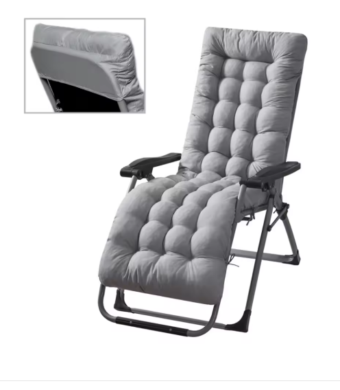 Comfortabel Ligstoelkussen – 52 x 168 x 6 cm in vier kleuren