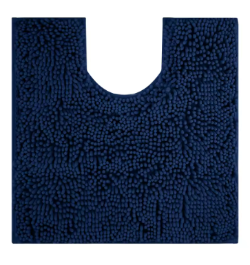 U-vormige Toiletmat – Extra Zacht Chenille Pluche – Wasbare Badkamermat van Microvezel – Superabsorberend Comfort