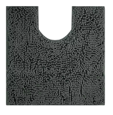 U-vormige Toiletmat – Extra Zacht Chenille Pluche – Wasbare Badkamermat van Microvezel – Superabsorberend Comfort