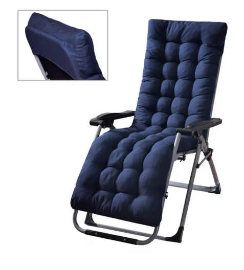 Comfortabel Ligstoelkussen – 52 x 168 x 6 cm in vier kleuren