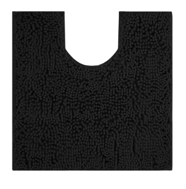 U-vormige Toiletmat – Extra Zacht Chenille Pluche – Wasbare Badkamermat van Microvezel – Superabsorberend Comfort