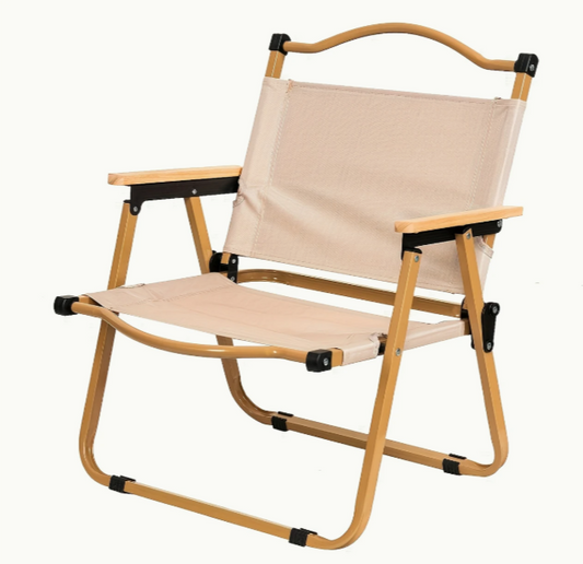 Opvouwbare Tuinstoel – Draagbare Kampeerstoel met Verstelbare Rugleuning, Aluminium Frame en Oxford Stof – Max. 135 kg